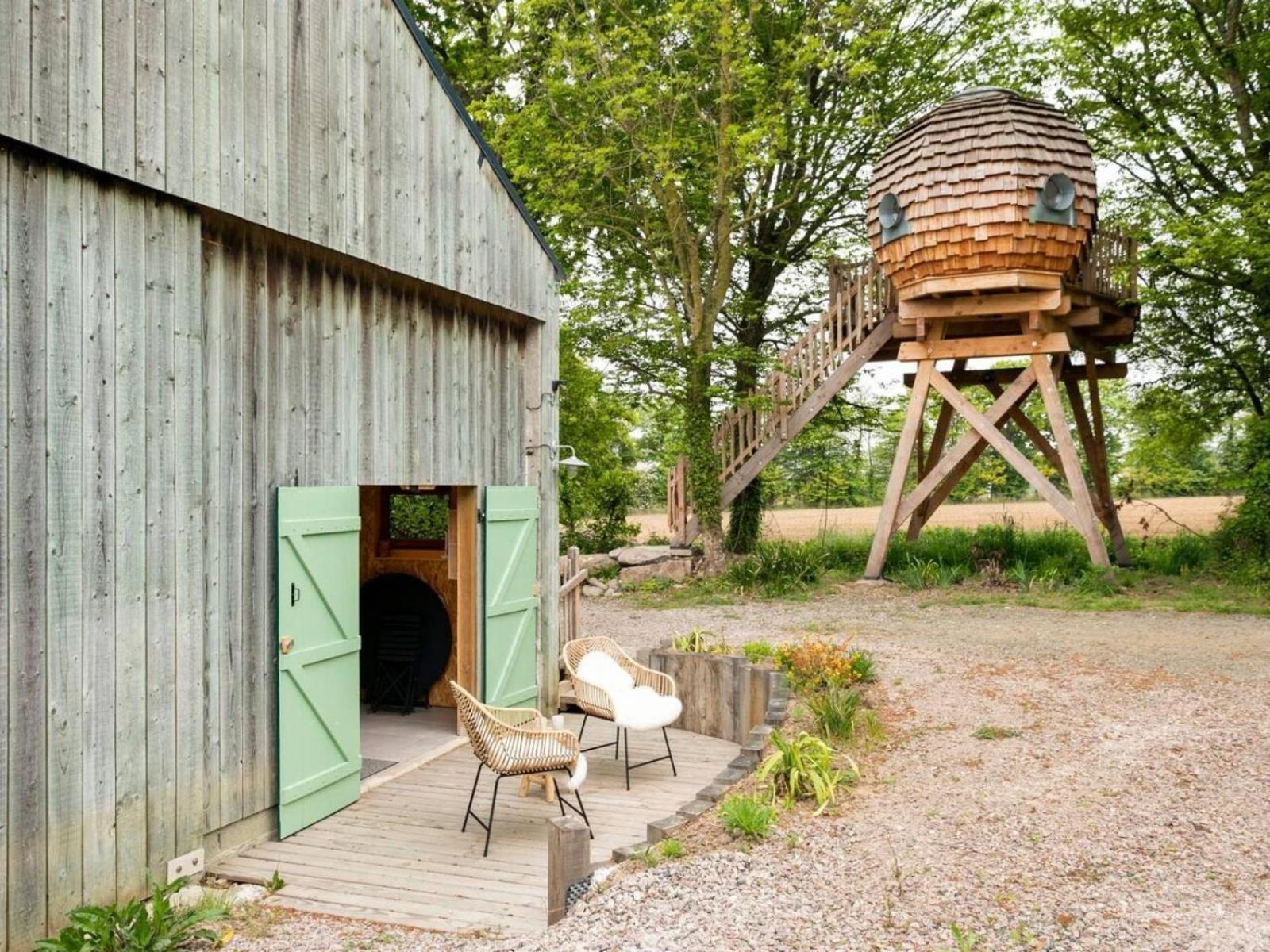 La Ville Es Renais - Ferme Et Maison D'Hotes Insolite Erquy Zewnętrze zdjęcie